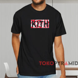 Kith Coca cola Cubed Colors Logo T shirt Black T shirt