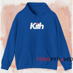 Kith Collins T shirt Blue Hoodie