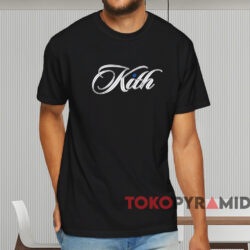 Kith Cursive Logo Tee Black T shirt