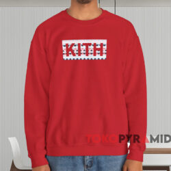 Kith EEA Classic Logo T-shirt 4 Kith Eea Classic Logo T shirt Red Sweatshirt