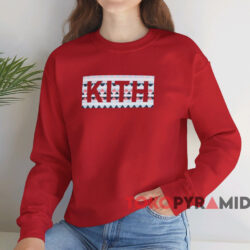 Kith EEA Classic Logo T-shirt 3 Kith Eea Classic Logo T shirt Red Sweatshirt