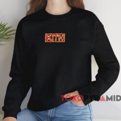 Kith Flame T-shirt 3 Kith Flame T shirt Black Sweatshirt