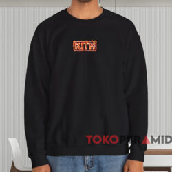 Kith Flame T-shirt 4 Kith Flame T shirt Black Sweatshirt
