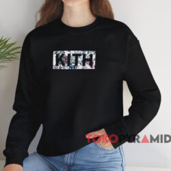 Kith Floral Classic Logo Shirt 4 Kith Floral Classic Logo Shirt Black Sweatshirt