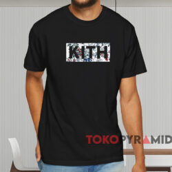 Kith Floral Classic Logo Shirt 2 Kith Floral Classic Logo Shirt Black T shirt