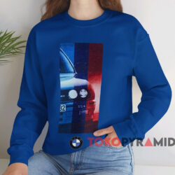 Kith For BMW M Stripe Vintage T-shirt 3 Kith For Bmw M Stripe Vintage T shirt Blue Sweatshirt