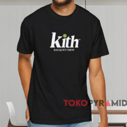 Kith For Wilson Racquet Crew Logo T shirt Black T shirt