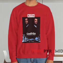 Kith Goodfellas T-shirt 4 Kith Goodfellas T shirt Red Sweatshirt
