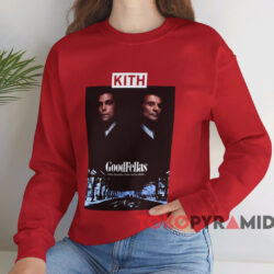 Kith Goodfellas T-shirt 3 Kith Goodfellas T shirt Red Sweatshirt