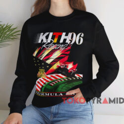 Kith Racing Vintage T-shirt 3 Kith Racing Vintage T shirt Black Sweatshirt