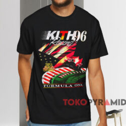 Kith Racing Vintage T shirt Black T shirt