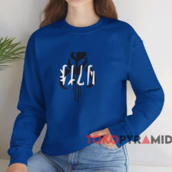 Kith Star Wars Mandalorian T-shirt 4 Kith Star Wars Mandalorian T shirt Blue Sweatshirt