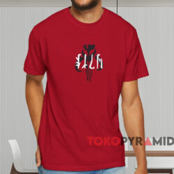 Kith Star Wars Mandalorian T shirt Red T shirt