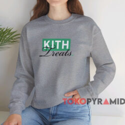Kith Treats Tokyo Cafe T-shirt 3 Kith Treats Tokyo Cafe T shirt Grey Sweatshirt