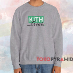 Kith Treats Tokyo Cafe T-shirt 4 Kith Treats Tokyo Cafe T shirt Grey Sweatshirt