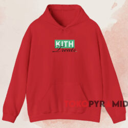 Kith Treats Tokyo Cafe T-shirt 2 Kith Treats Tokyo Cafe T shirt Red Hoodie