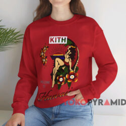 Kith Welcome To Hawaii T shirt Red Sweatshirt