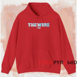 Kith x The Wire The Pit T-shirt 2 Kith X The Wire The Pit T shirt Red Hoodie