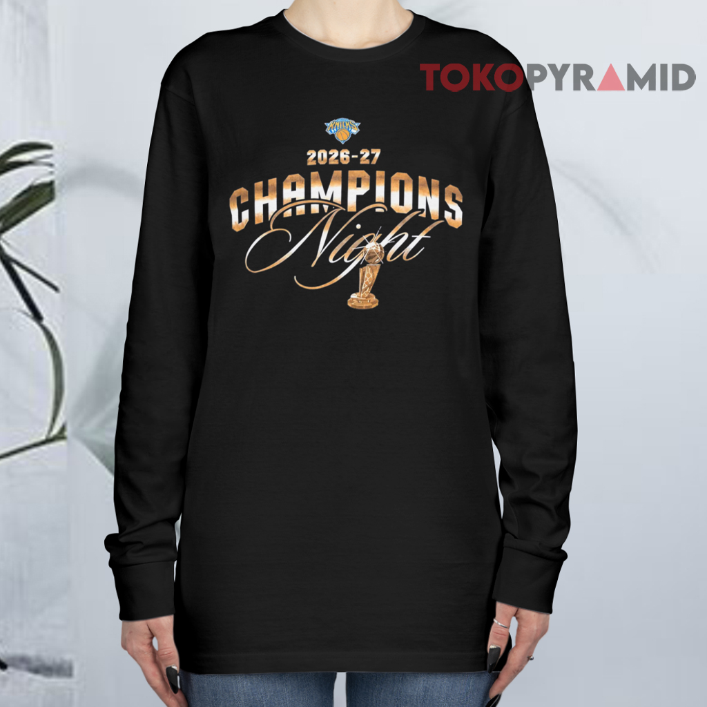 Knicks Champions Night 2026 27 Long sleeved Knicks Champions Night 2026 27 Long sleeved