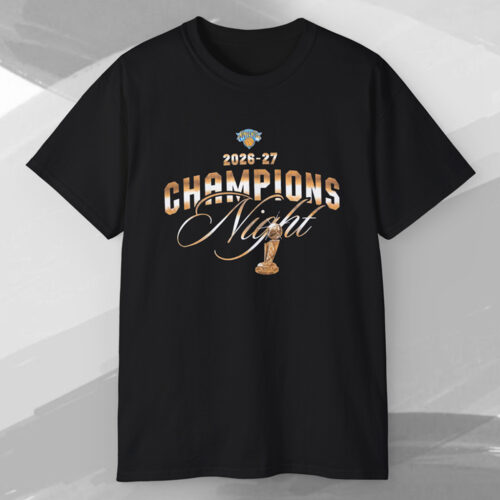 Knicks Champions Night 2026-27 Shirt Knicks Champions Night 2026-27 Shirt