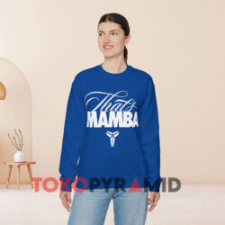 Kobe Bryant That's Mamba Shirt 3 Kobe Bryant That's Mamba Blue Sweatshirt