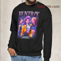KPop Demon Hunters Huntrix Heartthrob Shirt 3 Kpop Demon Hunters Huntrix Heartthrob Sweatshirt