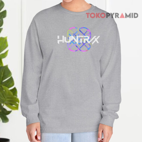 Kpop Demon Hunters Huntrix Logo Long sleeved Kpop Demon Hunters Huntrix Logo Long sleeved