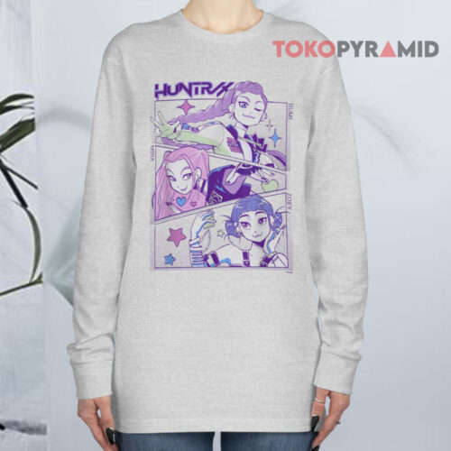 Kpop Demon Hunters Huntrix Long sleeved Kpop Demon Hunters Huntrix Long sleeved