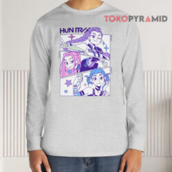 Kpop Demon Hunters Huntrix Shirt 4 Kpop Demon Hunters Huntrix Long sleeved