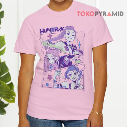 Kpop Demon Hunters Huntrix Shirt Kpop Demon Hunters Huntrix Shirt