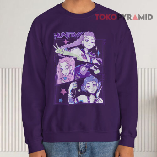 Kpop Demon Hunters Huntrix Sweatshirt Kpop Demon Hunters Huntrix Sweatshirt