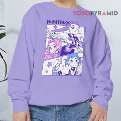 Kpop Demon Hunters Huntrix Sweatshirt Kpop Demon Hunters Huntrix Sweatshirt