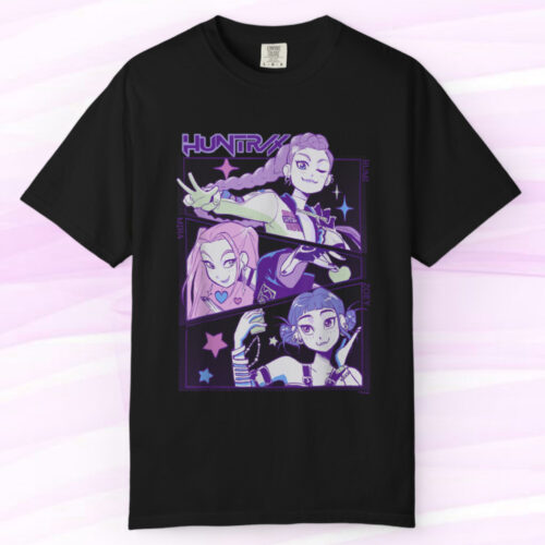 Kpop Demon Hunters Huntrix T shirt Kpop Demon Hunters Huntrix T shirt