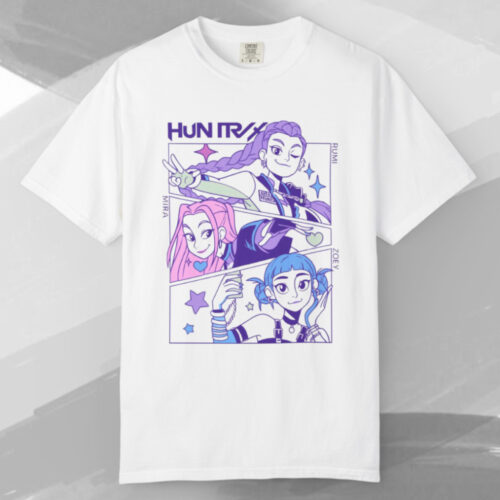 Kpop Demon Hunters Huntrix T shirt Kpop Demon Hunters Huntrix T shirt