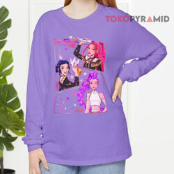 Kpop Demon Hunters Jinu Manga Shirt 4 Kpop Demon Hunters Jinu Manga Long sleeved