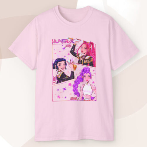 Kpop Demon Hunters Jinu Manga T shirt Kpop Demon Hunters Jinu Manga T shirt