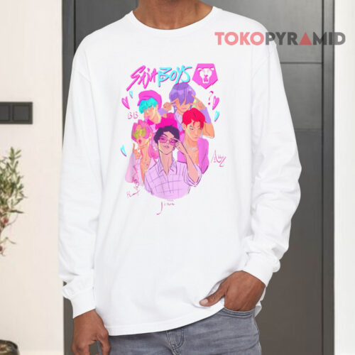 Kpop Demon Hunters Saja Boys Heartthrob Long sleeved Kpop Demon Hunters Saja Boys Heartthrob Long sleeved
