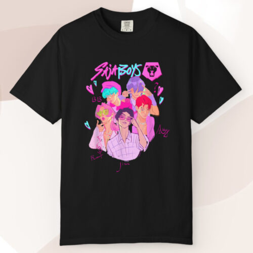 Kpop Demon Hunters Saja Boys Heartthrob T shirt Kpop Demon Hunters Saja Boys Heartthrob T shirt