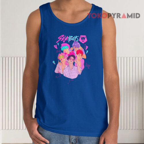 Kpop Demon Hunters Saja Boys Heartthrob Tank Top Kpop Demon Hunters Saja Boys Heartthrob Tank Top