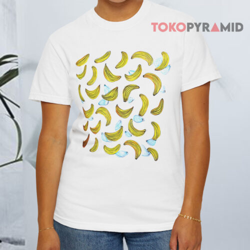 Kroger Banana White T shirt