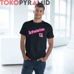 New Kyle Schwarber Barbie Schwarbie 12 Shirt 3 Kyle Schwarber Barbie Schwarbie 12