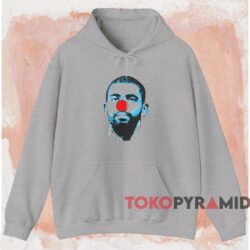 Kyrie Irving Clown Shirt 2 Kyrie Irving Clown Shirt Grey Hoodie