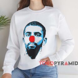 Kyrie Irving Clown Shirt 3 Kyrie Irving Clown Shirt White Sweatshirt