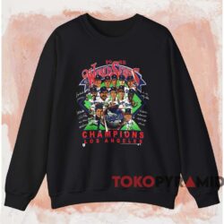 LA Dodgers 1988 World Series Champions Shirt 3 La Dodgers 1988 World Series Champions Shirt Black Sweatshirt