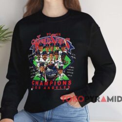 LA Dodgers 1988 World Series Champions Shirt 4 La Dodgers 1988 World Series Champions Shirt Black Sweatshirt