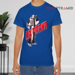 La Parka Lucha Libre Wrestling Cmll Wcw Aaa A Park Blue T shirt