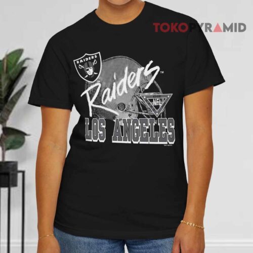 La Raiders 90s Vintage Nfl Black T shirt