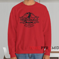 La Ratatouille ESTD 2007 Restaurant T-shirt 3 La Ratatouille Estd 2007 Restaurant T shirt Red Sweatshirt