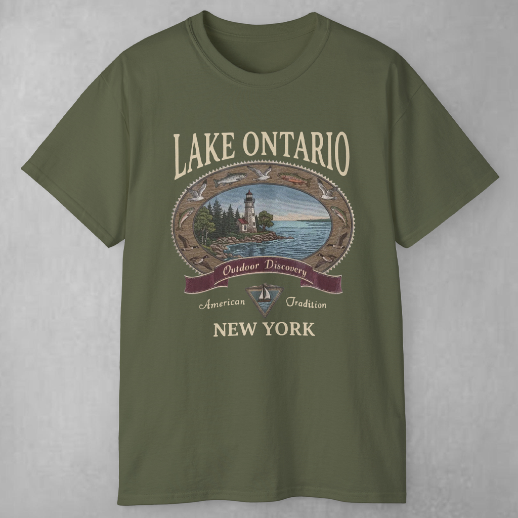 Lake Ontario Outdoor Discovery Vintage Shirt Lake Ontario Outdoor Discovery Vintage Shirt
