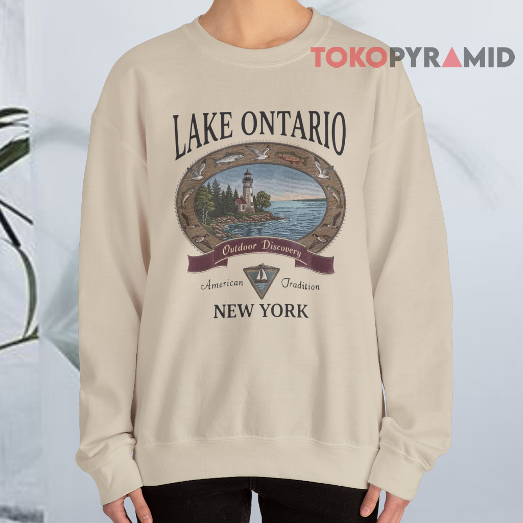 Lake Ontario Outdoor Discovery Vintage Sweatshirt Lake Ontario Outdoor Discovery Vintage Sweatshirt